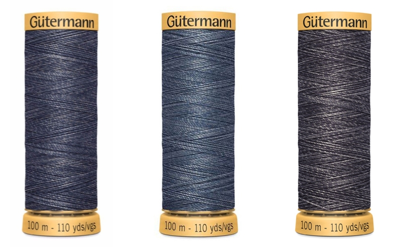 Fil à coudre - jeans - Gütermann 4888 - jeans foncé - Tissushop